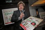 BAARN - In Restaurant Vuur is de perspresentatie gehouden van de nieuwe kerst cd genaamd Christmas Duets.  Met op de foto zanger Rene Froger. FOTO PETER SMULDERS BV