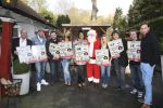 BAARN - In Restaurant Vuur is de perspresentatie gehouden van de nieuwe kerst cd genaamd Christmas Duets.  Met op de foto de hele groep van Christmas Duets. FOTO PETER SMULDERS BV