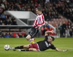 Eindhoven, 15 December 2011
PSV-Rapi Boekarest, eindstand 2-1
6e UEFA EuropaLeague wedstrijd
Tim Matavz
Foto Junior Smulders