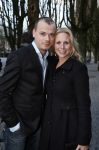 Den Bosch 25 november 2012
Premiere Annie in theater de parade. Alexandra Alphenaar met vriend
Peter Smulders bv