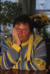 Vinkeveen, 13 Oktober 1997
Andre Hazes speelt biljart op de tafel bij de Plashoeve
Foto Peter Smulders BV