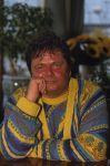 Vinkeveen, 13 Oktober 1997
Andre Hazes speelt biljart op de tafel bij de Plashoeve
Foto Peter Smulders BV