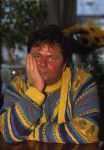 Vinkeveen, 13 Oktober 1997
Andre Hazes speelt biljart op de tafel bij de Plashoeve
Foto Peter Smulders BV