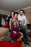 Tiel, 19 December 2012 Frans Duijts met zijn vrouw Marloes Duijts en hun 