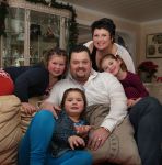 Tiel, 19 December 2012 Frans Duijts met zijn vrouw Marloes Duijts en hun 
