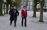 Den Bosch 25 november 2012
Premiere Annie in theater de parade. Jan Kees de Jager met zijn vriend
Peter Smulders bv