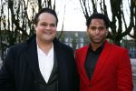 Den Bosch 25 november 2012
Premiere Annie in theater de parade. Jan Kees de Jager met zijn vriend
Peter Smulders bv