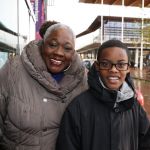 Amstelveen 9 december 2012
Premiere Dik Trom in schouwburg Amstelveen. Jetty Mathurin met kleinzoon
Peter Smulders bv