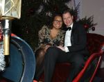 Hilversum, 16 December 2012
Justine Pelmelay met haar vriend Ronald v Driel
Foto Peter Smulders BV