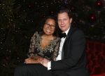 Hilversum, 16 December 2012
Justine Pelmelay met haar vriend Ronald v Driel
Foto Peter Smulders BV