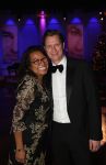 Hilversum, 16 December 2012
Justine Pelmelay met haar vriend Ronald v Driel
Foto Peter Smulders BV