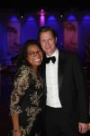 Hilversum, 16 December 2012
Justine Pelmelay met haar vriend Ronald v Driel
Foto Peter Smulders BV
