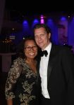 Hilversum, 16 December 2012
Justine Pelmelay met haar vriend Ronald v Driel
Foto Peter Smulders BV