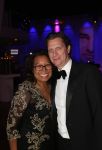 Hilversum, 16 December 2012
Justine Pelmelay met haar vriend Ronald v Driel
Foto Peter Smulders BV