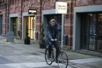 Amsterdam 10 december 2012
Matthijs v Nieuwkerk op de fiets bij DWDD in de westergasfabriek.
Peter Smulders bv