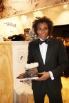 Amsterdam 6 december 2012
Openingsavond Luxery fair in de RAI. Pierre v Hooijdonk met metro sneakers
Peter Smulders bv