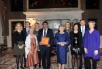 Amsterdam 12 december 2012
Uitreiking prins Claus prijzen in het paleis op de dam.
Koningin Beatrix Prins Willem Alexander prinses Maxima Prinses Mabel Prins Constantijn en Prinses Laurentien zijn aanwezig.
Peter Smulders bv