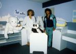 Den bosch 12 Oktober 1985
Ruud Gullit met zijn vrouw Yvonne Gullit (Yvonne de Vries) bij Welcome
Foto Peter Smulders BV