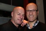 Hilversum, 6 December 2012
De Gouden Pepernoot uitreiking in het Gooiland theater
Tony Neef met partner Ben
Foto Peter Smulders BV