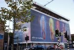 Amsterdam 25 november 2013
Mega reclame op pand op wibautstraat van Adidas