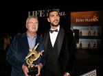 Amsterdam 1 december 2013
LAF Life after football beurs in the harbour Club . Guus Hiddink en Graziano Pelle winnen een prijs. Ruud Gullit Overhndigt de prijs aan Hiddink en Lieke v Lexmond presenteert het.