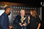 Amsterdam 1 december 2013
LAF Life after football beurs in the harbour Club . Guus Hiddink en Graziano Pelle winnen een prijs. Ruud Gullit Overhndigt de prijs aan Hiddink en Lieke v Lexmond presenteert het.