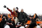 Scheveningen 30 november 2013
Huub Stapel speelt Koning Wilhelm tijdens 200 jaar koninkrijk