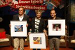 Amsterdam 12 november 2013
Presentatie Sinterklaasboeken van douwe egberts met Winston Gerschtanowitz Ivo Niehe Prinses Laurentien en Najib Amhali in de bibliotheek van Amsterdam.