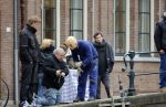 Amsterdam 27 november 2013
Opnames van de film kidnap of Freddy Heineken in Amsterdam met de acteurs
Ryan Kwanten Jim Sturgess Mark v Eeuwen en Sam Worthington.
