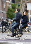 Amsterdam 21 november 2013
Kim v Kooten en Jacob Derwig samen op de fiets.