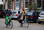Amsterdam 26 november 2013
Loes Luca met ... op de fiets in Amsterdam zuid