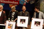 Amsterdam 12 november 2013
Presentatie Sinterklaasboeken van douwe egberts met Winston Gerschtanowitz Ivo Niehe Prinses Laurentien en Najib Amhali in de bibliotheek van Amsterdam.