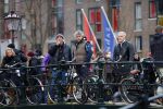 Amsterdam 26 november 2013
Mark v Eeuwen tijdens de opnames van de film kidnap of Freddy Heineken in Amsterdam. Daniel Alfredson de regisseur en Peter R de Vries