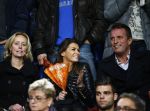 Amsterdam 19 november 2013
Sabia Engizek met ramon v  d Vaart op de tribune bij Nederland - Columbia waar rafael v d Vaart geblesseerd uitvalt.