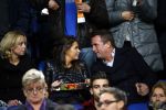 Amsterdam 19 november 2013
Sabia Engizek met ramon v  d Vaart op de tribune bij Nederland - Columbia waar rafael v d Vaart geblesseerd uitvalt.