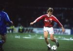 Eindhoven,1 maart 1989 Soren Lerby  tijdens PSV-Real Madris
Foto Peter Smulders Bv