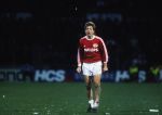 Eindhoven,1 maart 1989 Soren Lerby  tijdens PSV-Real Madris
Foto Peter Smulders Bv