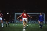 Eindhoven,1 maart 1989 Soren Lerby  tijdens PSV-Real Madris
Foto Peter Smulders Bv