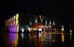 Leiden 25 november 2013
Uitreiking musical awards in hangar op vliegveld valkenburg
Theater Hangaar Valkenburg