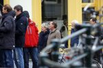 Amsterdam 27 november 2013
Opnames van de film kidnap of Freddy Heineken in Amsterdam met de acteurs
Ryan Kwanten Jim Sturgess Mark v Eeuwen en Sam Worthington. Theo Dietz met zijn zwager