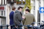 Amsterdam 25 november 2013
Opnames van de film kidnap of Freddy Heineken in Amsterdam met de acteurs
Ryan Kwanten Jim Sturgess Mark v Eeuwen en Sam Worthington. Tom Cocquerel