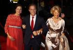 Scheveningen 30 november 2013
Voorstelling in het circustheater ivm met 200 jaar koninkrijk in Nederland.
Prins Jaime en zijn zwangere vrouw  Viktï¿½ria Cservenyï¿½ en prinses Irene