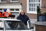 Amsterdam 26 november 2013
Mark v Eeuwen tijdens de opnames van de film kidnap of Freddy Heineken in Amsterdam. Willem de Beukelaar