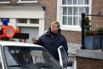 Amsterdam 26 november 2013
Mark v Eeuwen tijdens de opnames van de film kidnap of Freddy Heineken in Amsterdam. Willem de Beukelaar