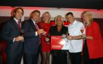 Vaassen 9 november 2014
Presentatie nieuwe produktlijn Aad Ouborg Bourgini genaamd. De presentatie is in restaurant de Leest van Jacob Jan Boerma. Tim Aad Nikki Els en Florentine Ouborg