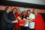 Vaassen 9 november 2014
Presentatie nieuwe produktlijn Aad Ouborg Bourgini genaamd. De presentatie is in restaurant de Leest van Jacob Jan Boerma. Tim Aad Nikki Els en Florentine Ouborg