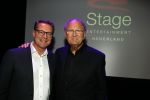 Amsterdam 17 december 2014
Joop v d Ende en Albert Verlinde maken bekend op persconferentie in gebouw van Stage holding dat ze samen gaan werken.