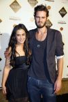 Amsterdam 9 december 2014
Grazia Style awards uitreiking in vondelpark CS.
Anna Alicia Sklias met vriend