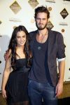 Amsterdam 9 december 2014
Grazia Style awards uitreiking in vondelpark CS.
Anna Alicia Sklias met vriend