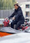 Amsterdam 7 november 2014
Astrid Joosten doet op de fiets boodschappen in Amsterdam zuid